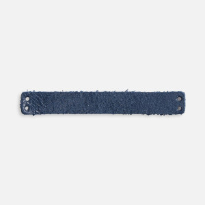 Лейбл кожаный Beta, XS, синий